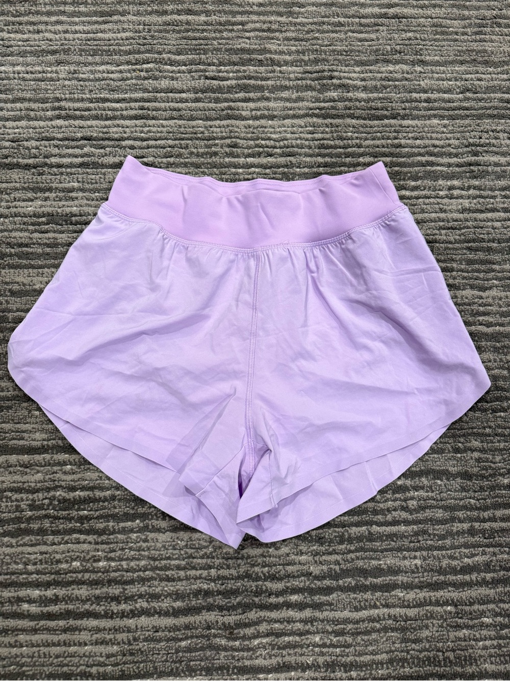 CRZ YOGA Lavender High-Waist Active Shorts